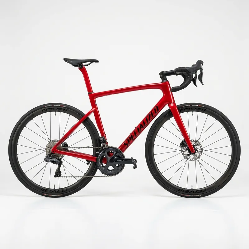 Vertex Aero Road Pro road bike in red